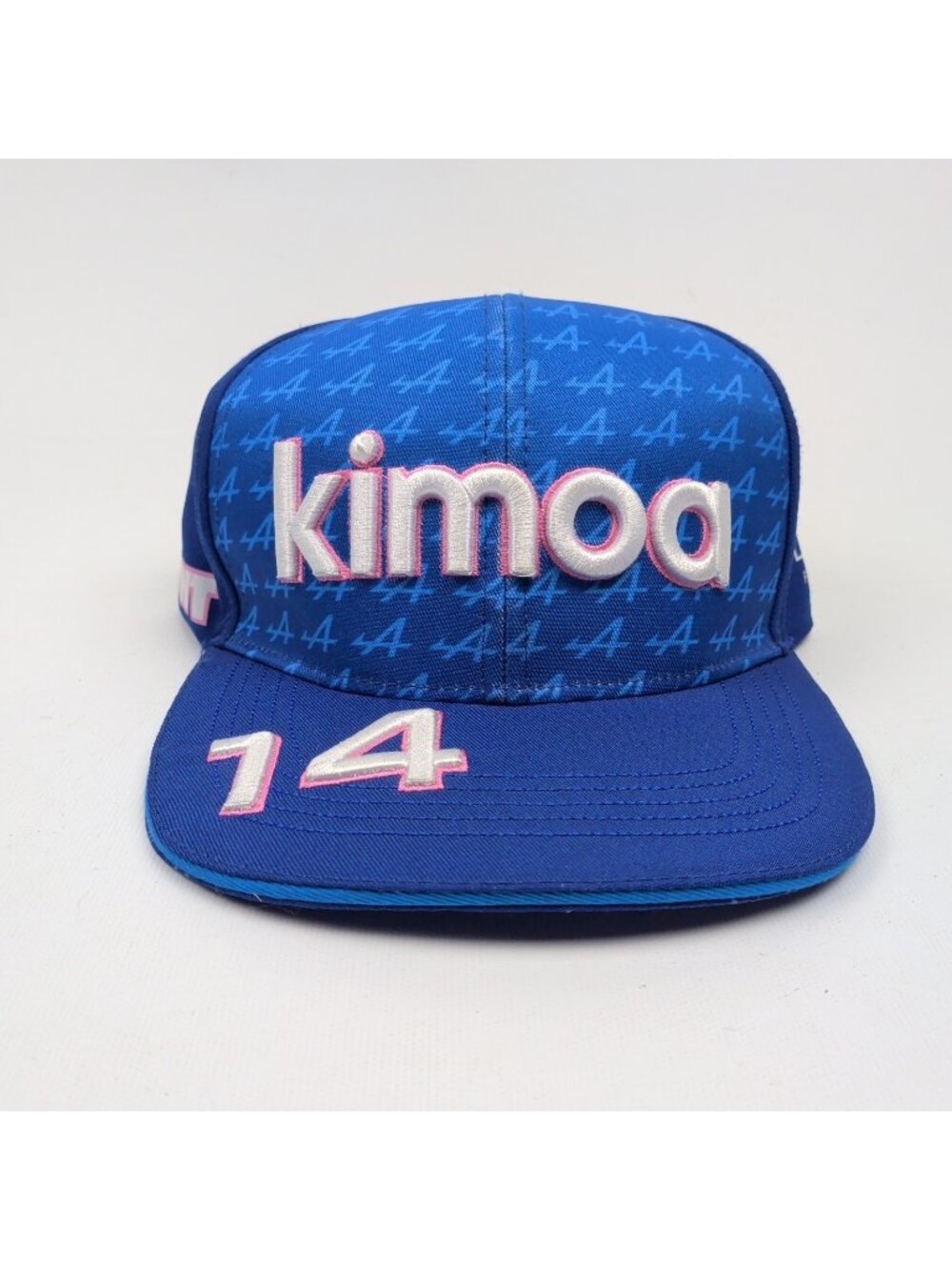 2022 Alpine F1 Team Kimoa 14 Fernando Alonso Cap Hat Blue Mens Racing Kimoa